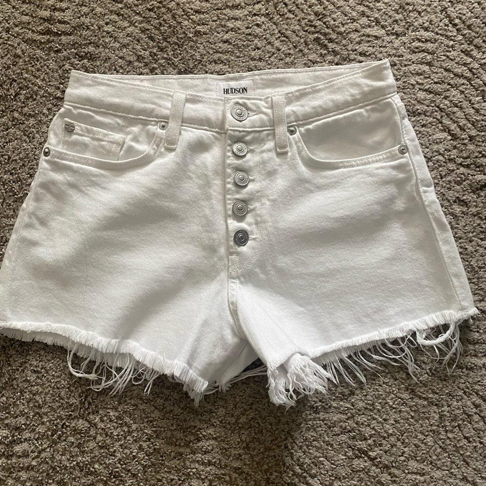 Hudson High Waisted Cut off shorts Size 26